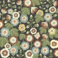 Tapeta kwiaty w stylu retro Boras Tapeter 9173 Happy Hollyhocks Flowers