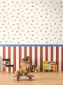 ! WYSYŁKA 24H ! Tapeta jamniki Caselio HKC 107680864 Teckel Happy Kids Club - na stanie 2 rolki