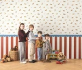 ! WYSYŁKA 24H ! Tapeta jamniki Caselio HKC 107680864 Teckel Happy Kids Club - na stanie 2 rolki