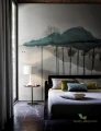 Tapeta do sypialni abstrakcyjny obraz Wall&Deco Cloud brush WDCB1601 Contemporary - tapeta na wymiar