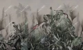 Tapeta do sypialni botaniczna Inkiostro Bianco ATOCHA INKHGAG2301 Flow - na wymiar
