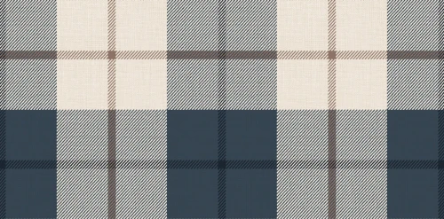 Tapeta w kratkę Sandberg S11018 Ranold Classic Blue Henrik Ranold