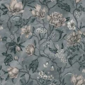 Tapeta kwiatowe pnącza Sandberg 244-56 Linda Misty Blue Kolonin II