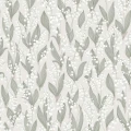 Tapeta kwiaty konwalii Sandberg 479-18 Liljekonvalj Spring Green Kolonin II