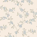 Tapeta subtelne pnącza Sandberg S10775 Smilli Misty Blue Kolonin II