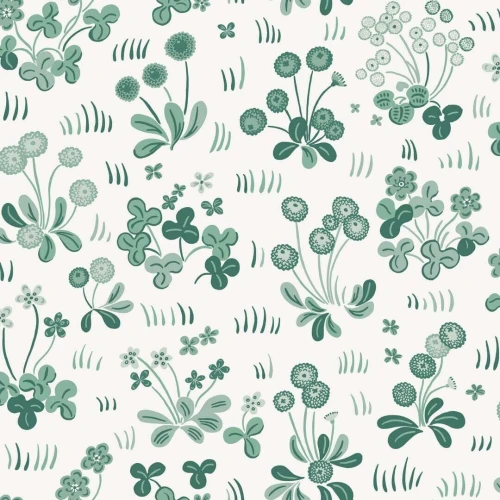 Tapeta łąka Sandberg S10784 Bellis Emerald Kolonin II