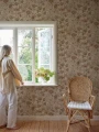 Tapeta kwiatowe pnącza Sandberg S10795 Linda Blush Kolonin II