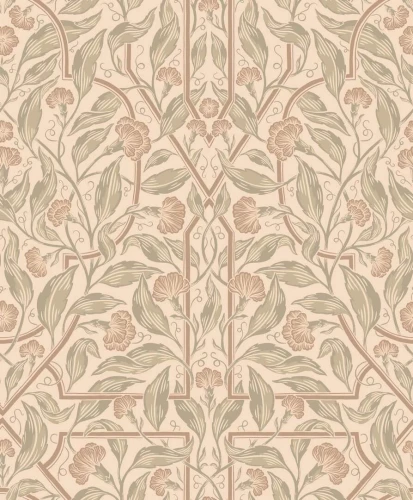 Tapeta roślinna Sandberg S10801 Edda Beige Kolonin II