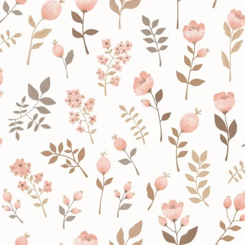 Tapeta kwiaty i liście Esta 139692 Floral