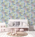 Tapeta domki Galerie G78601 Kids Teens