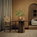 Tapeta imitująca lniane płótno Romo W494/01 Nysa Linen Textured Wallcoverings II