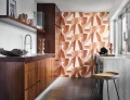 1 szt / 24H Tapeta geometryczna retro Casamance 76002140 Gino Mouvements