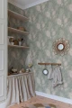 1szt / 24H Tpeta kwiaty vintage Sandberg S10180 Ava Sage Green Villa Dalaro II