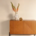Tapeta imitująca grubo tkaną tkaninę Grandeco DR2012 Drop - 106 cm szer.