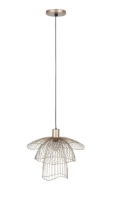 1 szt / 24H Lampa wisząca Forestier Papillon XS Champagne 20974 (1)