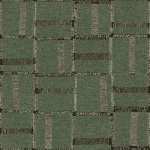 Tapeta kwadraty z frędzlami Elitis VP 1009 67 Cybele Ceres