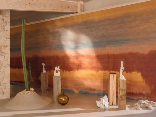 Mural pejzaż z rozmytą linią horyzontu Elitis VP 1012 01 Proserpine Ceres