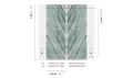 Mural inspirowany marmurem Masureel DGCAL2072 Orobico Caldera