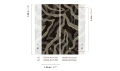 Mural inspirowany drewnem Masureel DGCAL4011 Intarsio Caldera