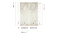 Mural abstrakcyjny w krople Masureel DGCAL5011 Lapilli Caldera