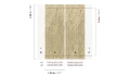 Mural abstrakcyjny w krople Masureel DGCAL5021 Lapilli Caldera