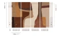 Mural geometryczy Masureel DGTES2033 Boro Tessura