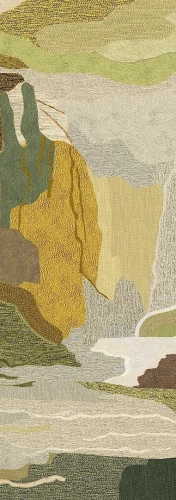 Mural abstrakcyjny Masureel DGTES3022 Arazzo Tessura