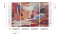 Mural abstrakcyjny Masureel DGTES3044 Arazzo Tessura