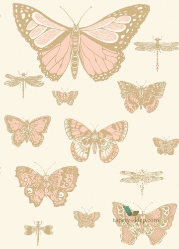 Tapeta Cole & Son 103/15066 Butterflies and Dragonflies Whimsical