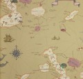 Tapeta mapa 213363 Sanderson Voyage of Discovery