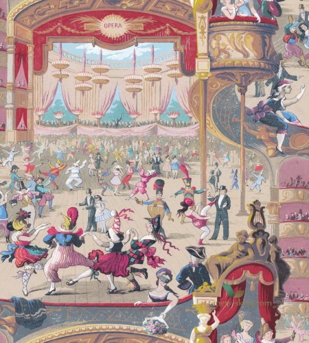 Tapeta Cole & Son 103/7026 Cabaret Whimsical