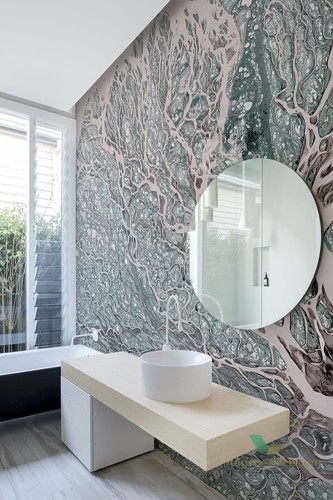 Tapeta Wall&Deco WET_RA1801 RACINE WET SYSTEM 2018