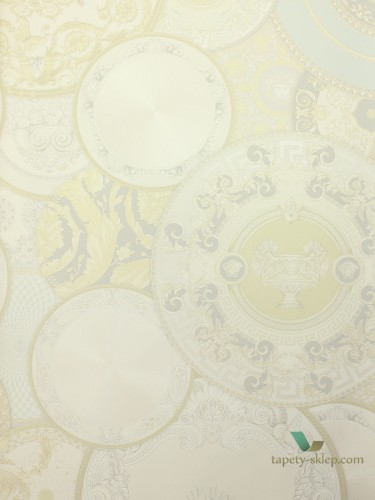 Tapeta kolaż talerzy 34901-2 Versace III
