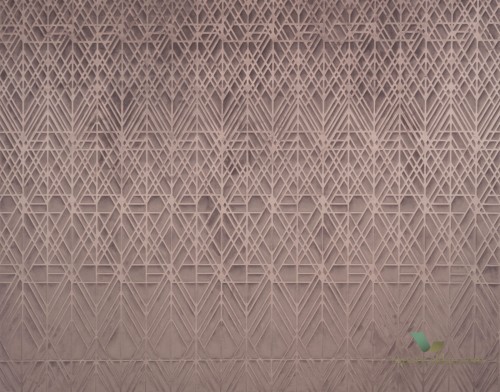 Tapeta tekstylna 3D w stylu art-deco Arte Vector 87022 Velveteen