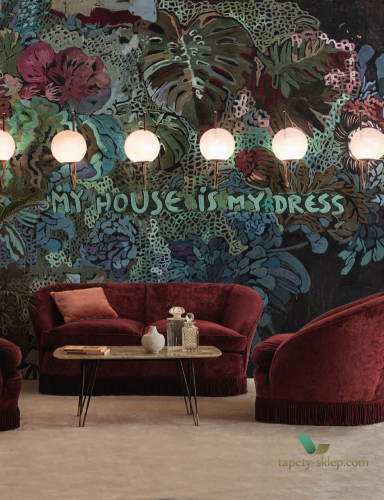 Fototapeta Wall&Deco House is my dress WDHD1701 Contemporary 2017