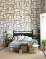 Tapeta botaniczna ramki 213400 Sanderson Voyage of Discovery