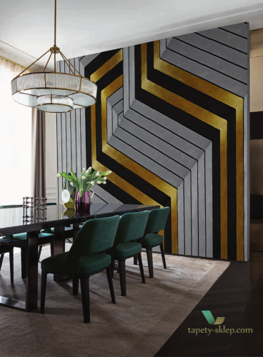 Fototapeta Wall&Deco Golden hook WDGH1701 Contemporary 2017