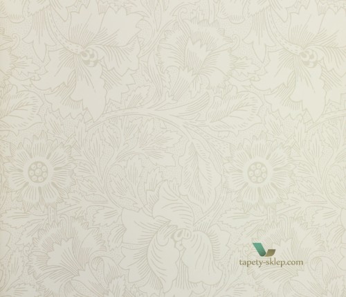 Tapeta Polne Maki Morris & Co 216034 Poppy Pure