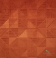 Tapeta tekstylna 3D geometryczna Arte Tetra 87010 Velveteen