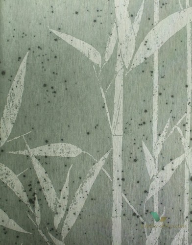 Tapeta Liście Bambusa Arte 37621 Natura Metal X Signum
