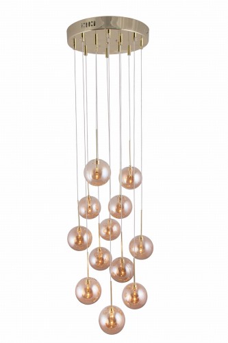 Lampa Globen 655154 Skyfall Amber Bursztynowa