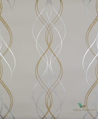 Tapeta Antonina Vella NW3549 York Modern Metals