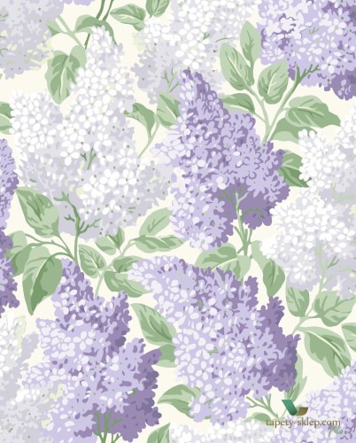 Tapeta kwiaty bzu Cole&Son Lilac 115/1004 Botanical Botanica