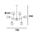 Industrialna lampa BOSTON LOFT P08959BR