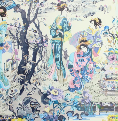 Tapeta Osborne & Little W7024-01 Japanese Garden
