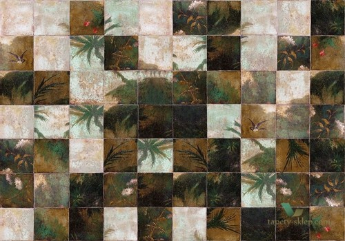 Fototapeta Wall&Deco Exotic damier WDEX1602 Contemporary 2016