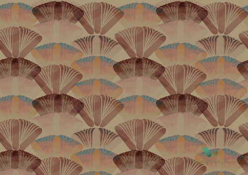 Fototapeta Wall&Deco WDFS1802 FOSSIL Contemporary 2018