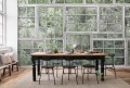 Fototapeta R14371 okna vintage jungla Perspective Jardin Rebel Walls