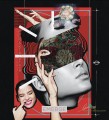 Tapeta London Art 18087 Collage