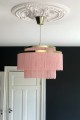 ! PROMO ! Lampa Wisząca Frędzelki Frans Pink 759004 Globen